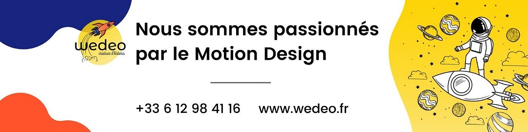 Wedeo, Agence Vidéo Motion Design cover